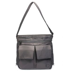 [LUG] Happy Camper Carry All Tote Bag Gunsmoke Grey Adj. Crossbody Strap